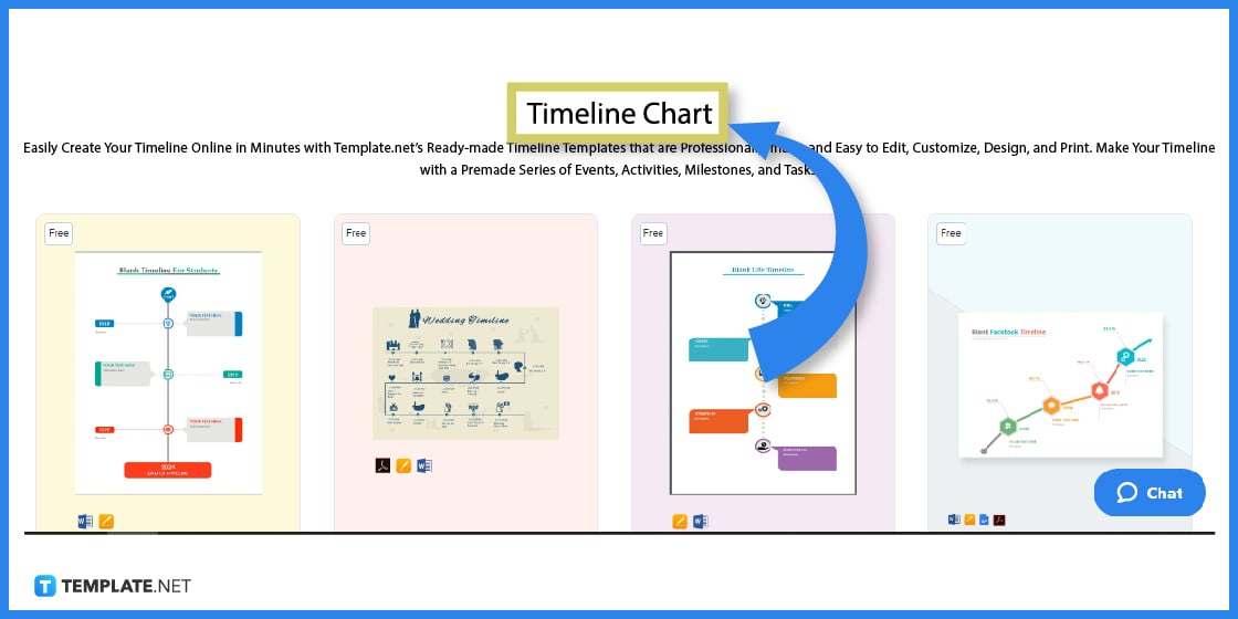 Timeline Milestone Chart for PowerPoint and Google Slides