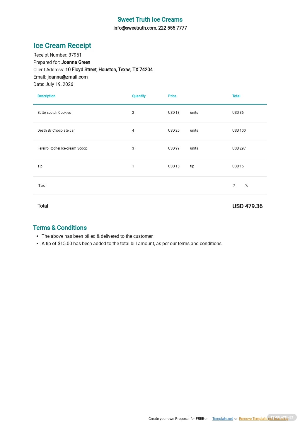 50+ Receipt Samples, Format & Examples 2021 | Free & Premium Templates