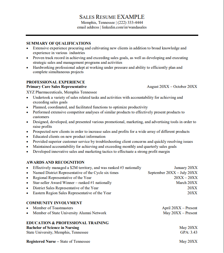 sales-resume-example