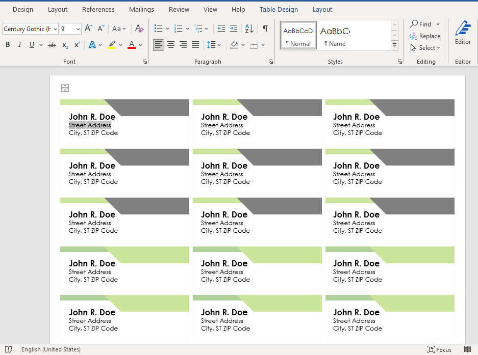 How to Create Address Labels in Word