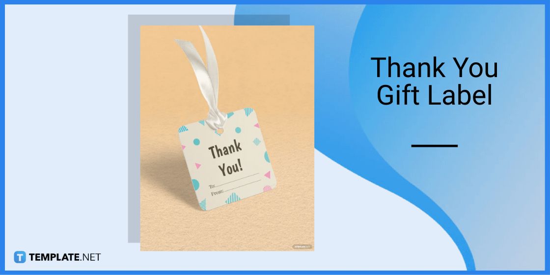 thank you gift label template in microsoft word