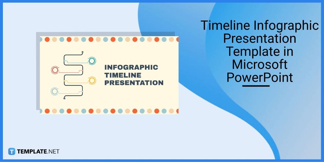 timeline infographic presentation template in microsoft powerpoint