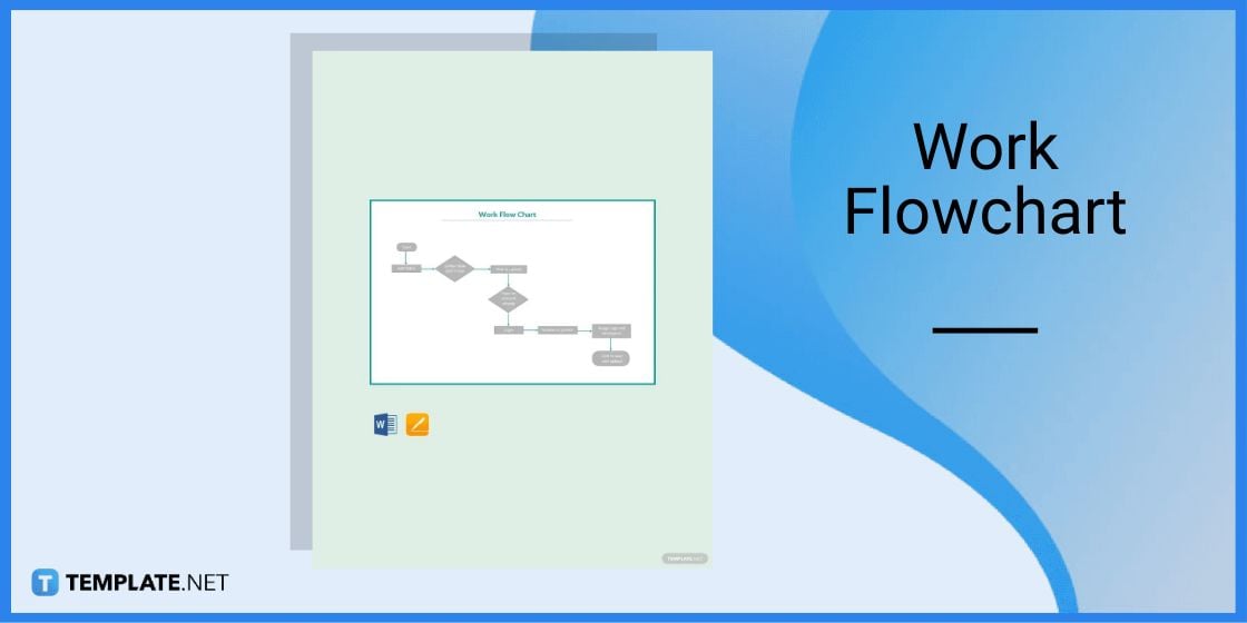 work flowchart example template in microsoft word