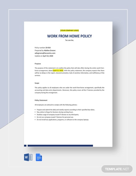 work-from-home-policy-statement
