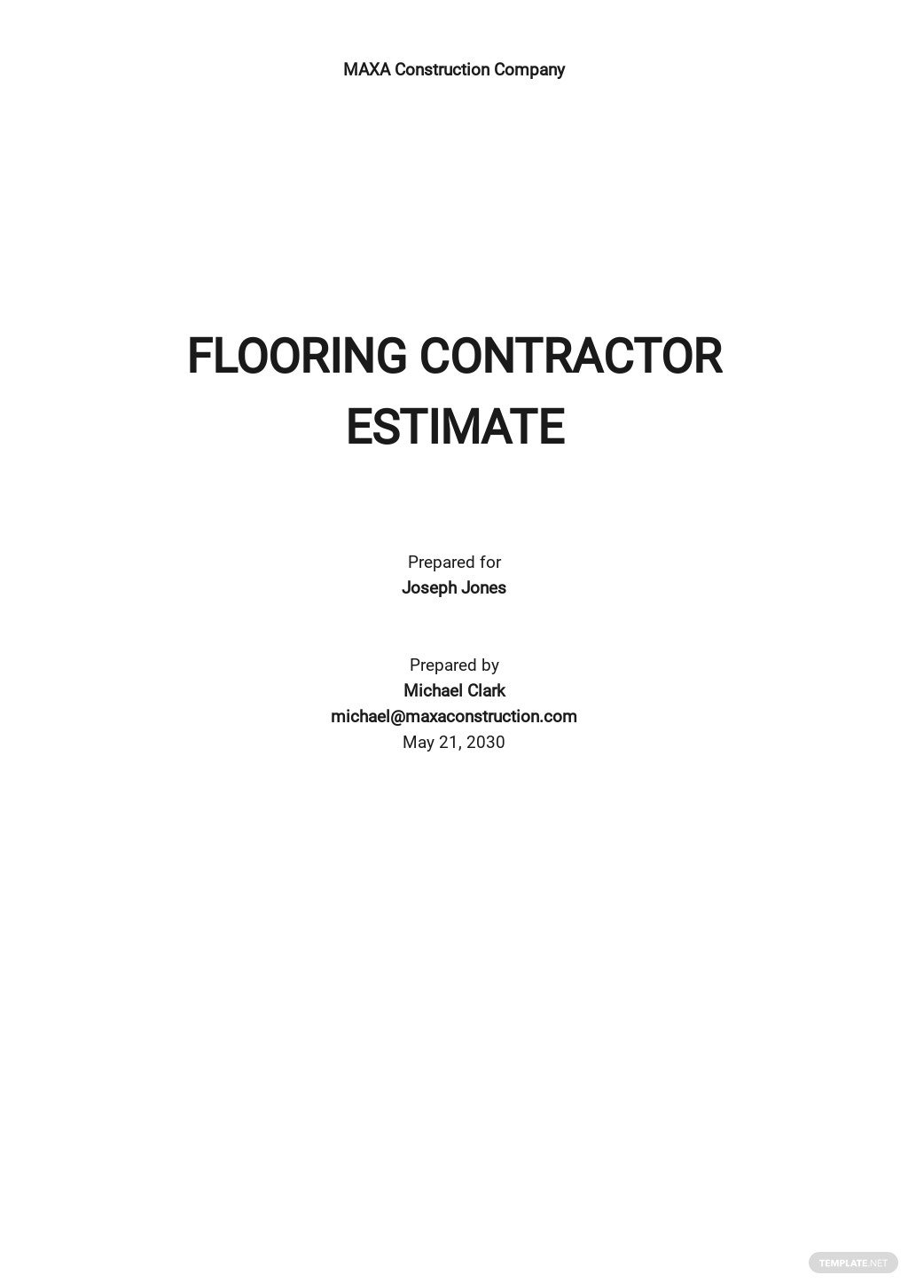 contractor-estimate-template