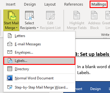 label templates for excel