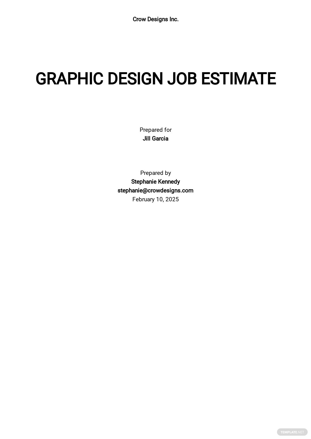 job-estimate-template