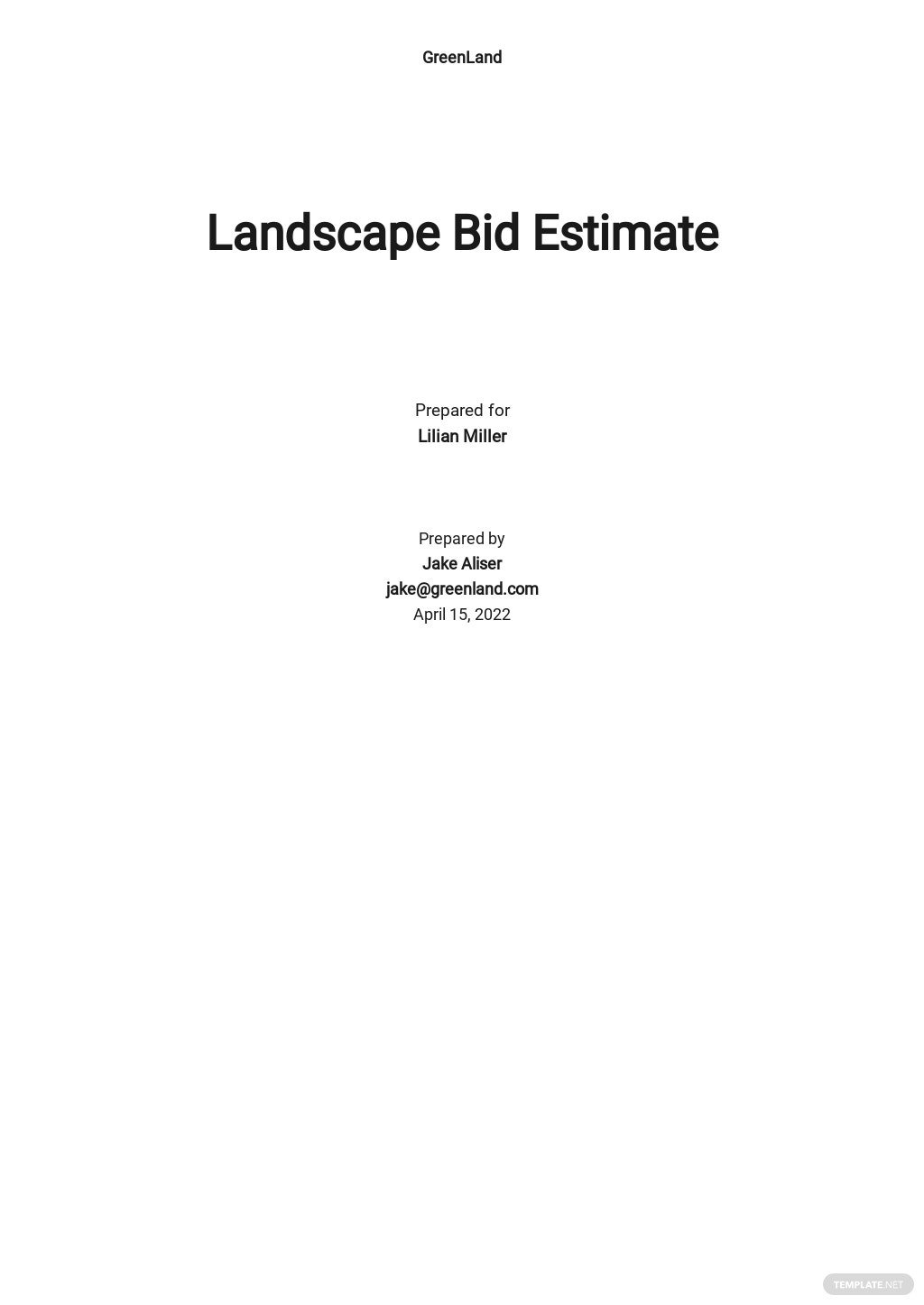 landscape-bid-estimate-template