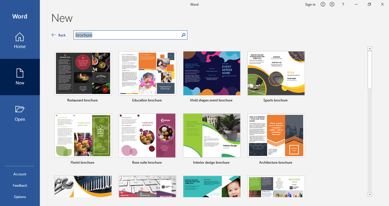 How to Create a Pamphlet on Word