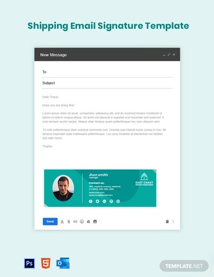shipping-email-signature-template