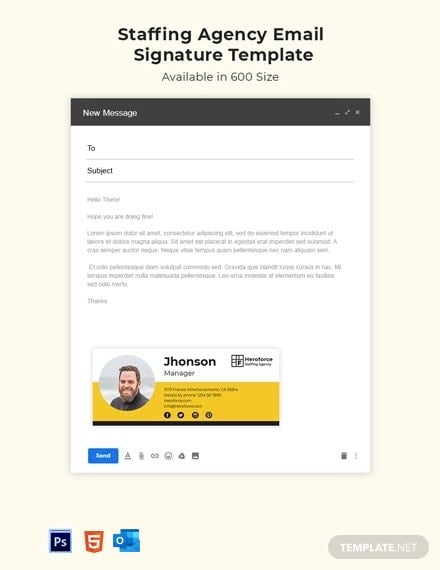 staffing-agency-email-signature-template