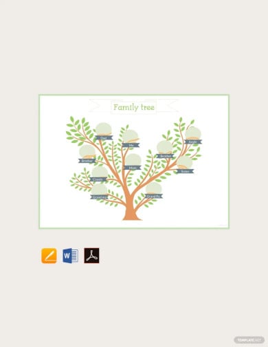 example of family tree template