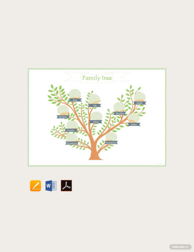 example of family tree template
