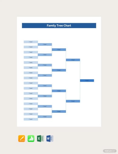 family tree chart templates