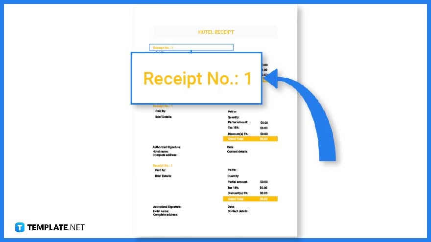 how to build a receipt in microsoft word step 10