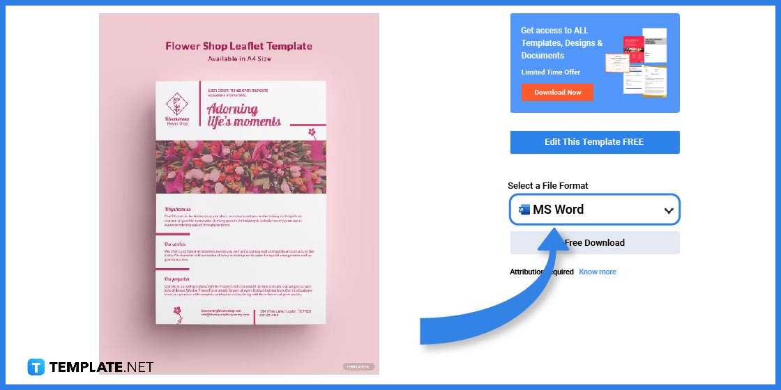how to create a leaflet in microsoft word step