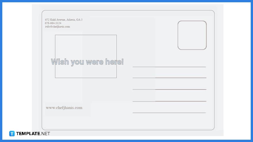 how to create a postcard in google docs step