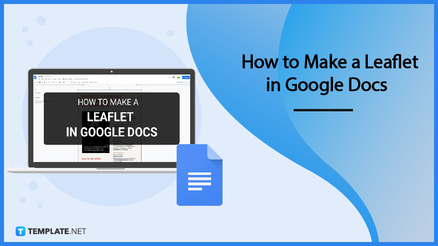 How To Create Build A Leaflet In Google Docs