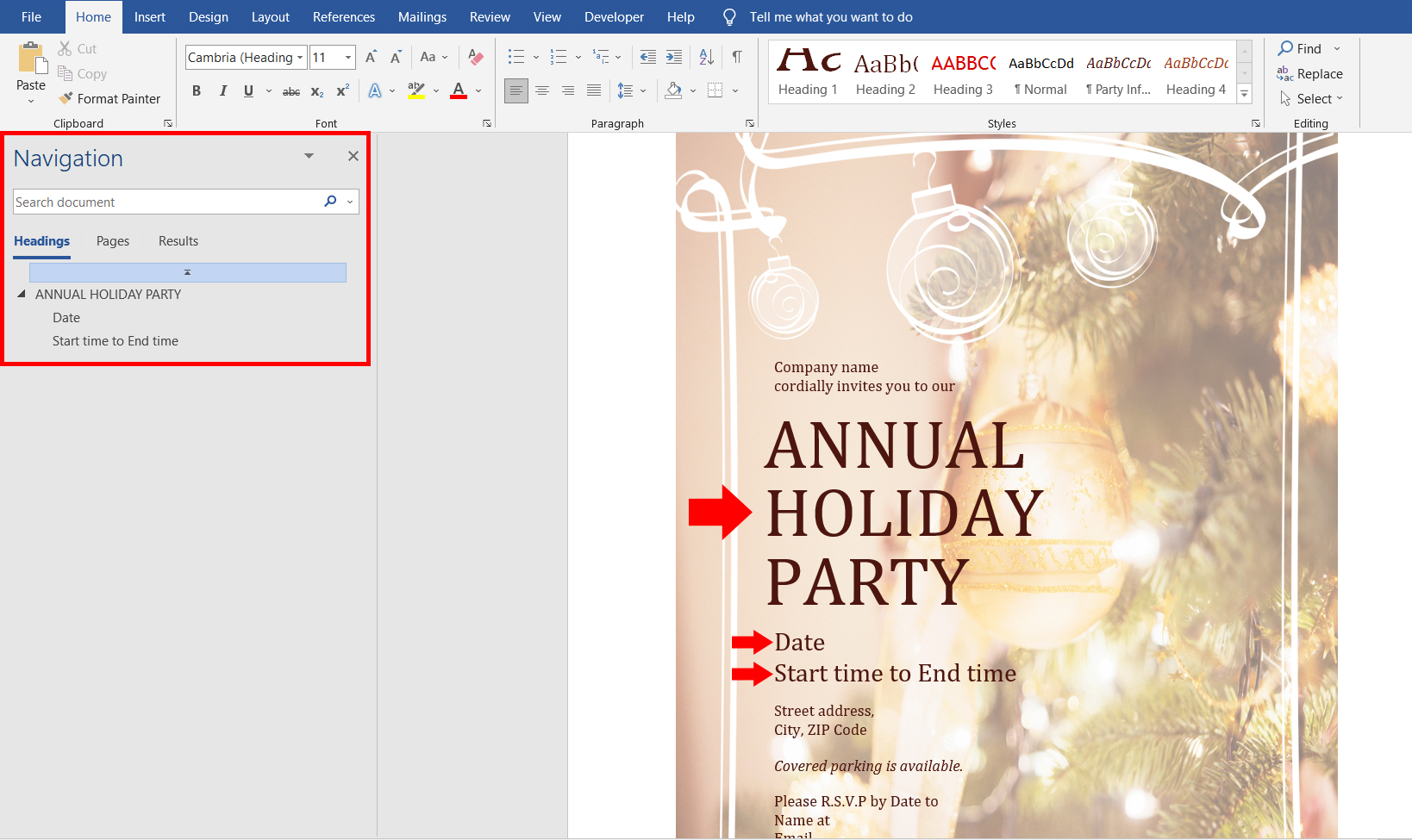 How to Make an Invitation on Microsoft Word