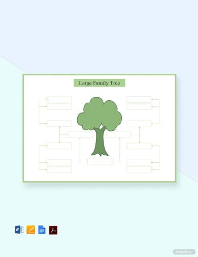 sample large family tree template