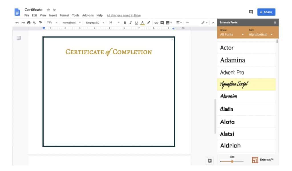 How to Make a Certificate in Google Docs | Free & Premium Templates