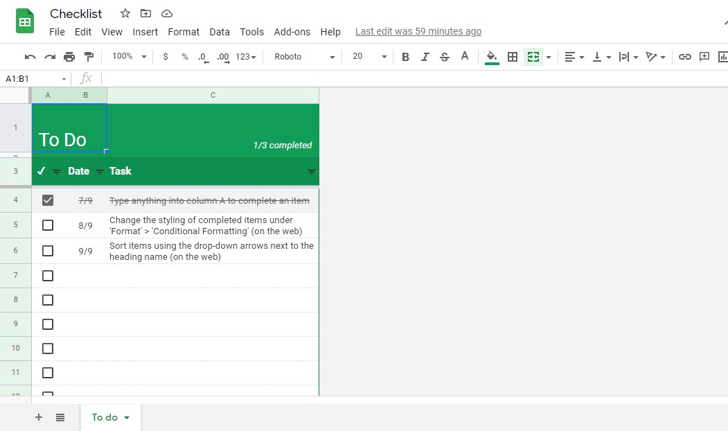 how to sum checkboxes in google sheets