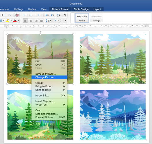 How To Make A Postcard In Word