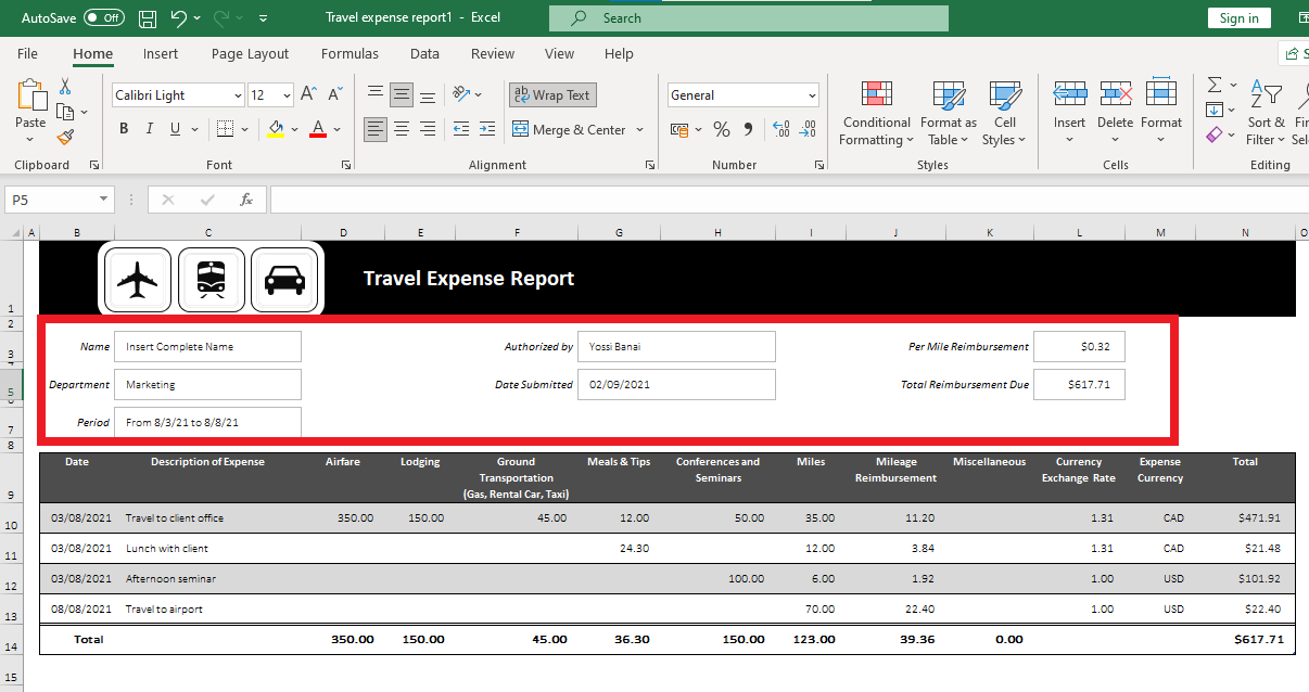 how-to-create-a-report-in-excel