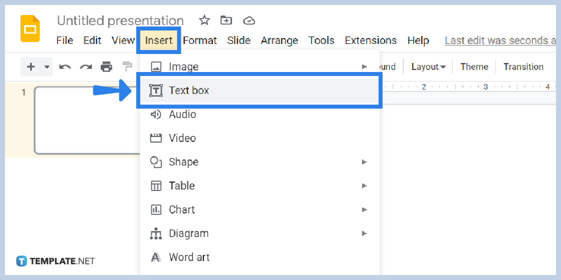 how to add delete a text box in google slides step