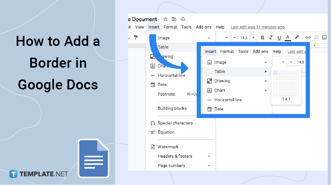 How Do I Create A Border In Google Docs