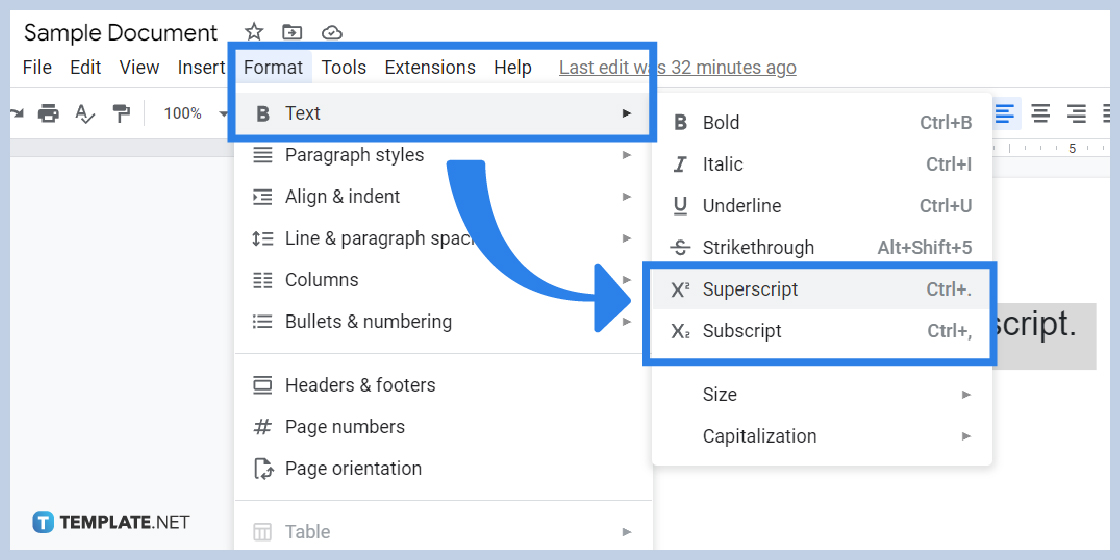 how-to-do-subscript-or-superscript-in-google-docs