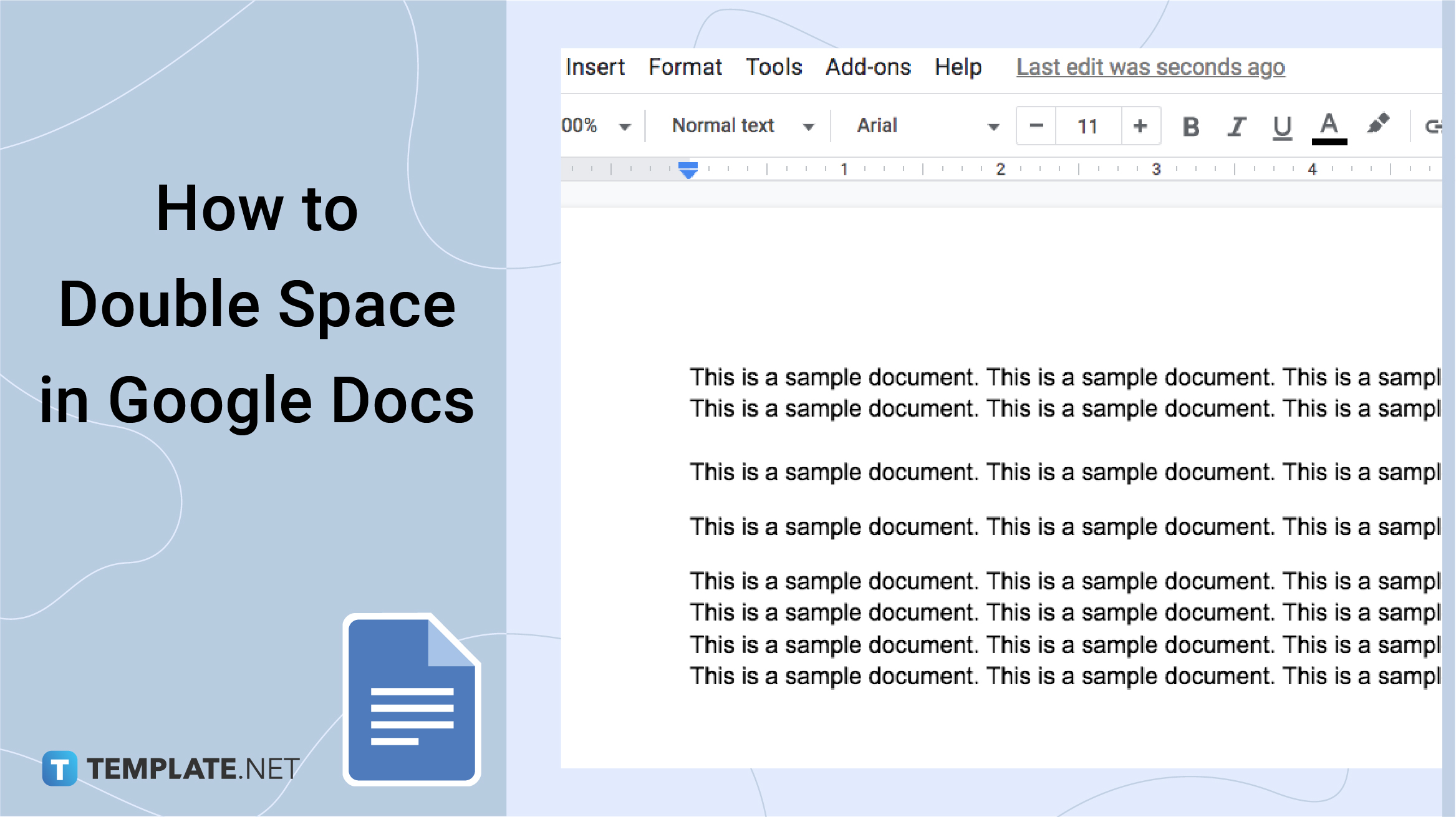 double spaced essay on google docs