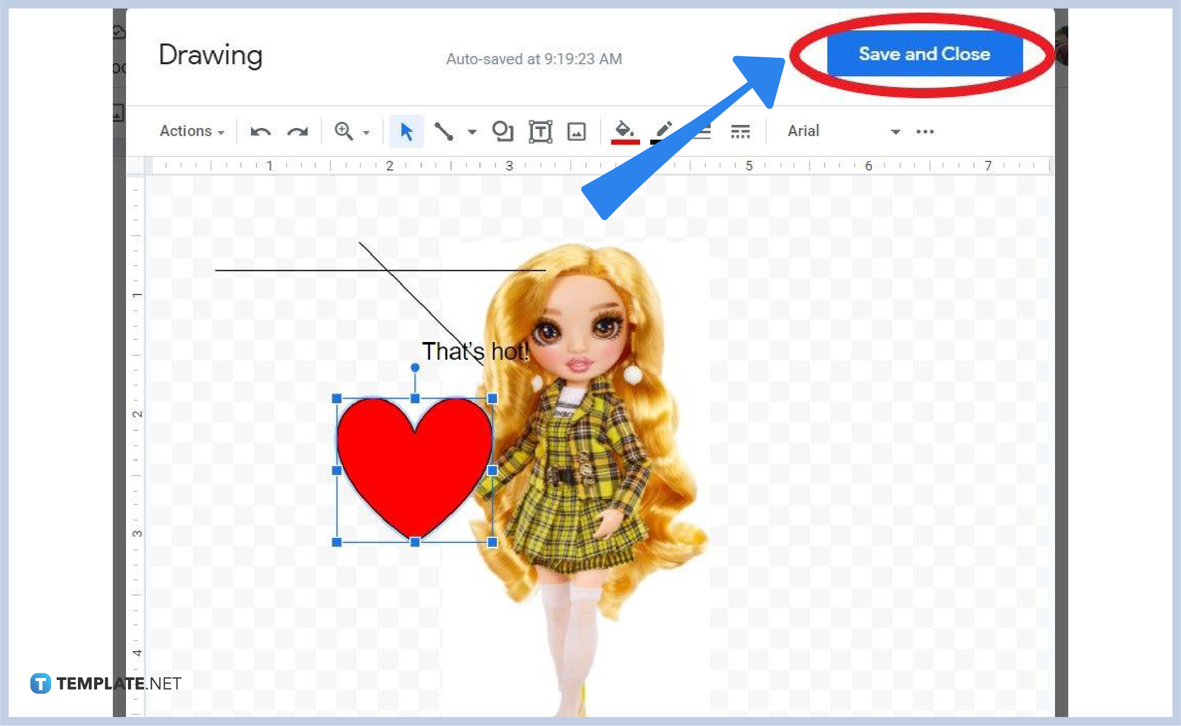 How to Draw Over a Picture in Google Docs