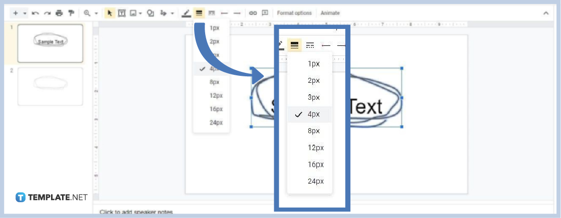 how to draw on google slides step