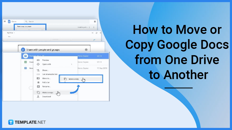 How To Copy Google Docs From One Account To Another