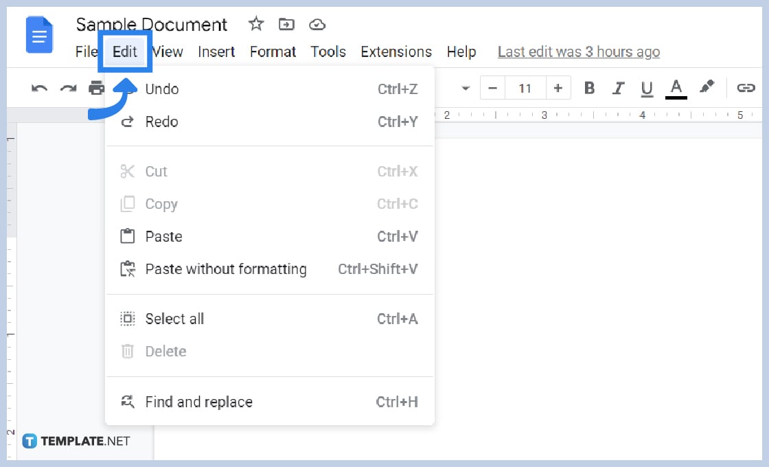 how to search in google docs step