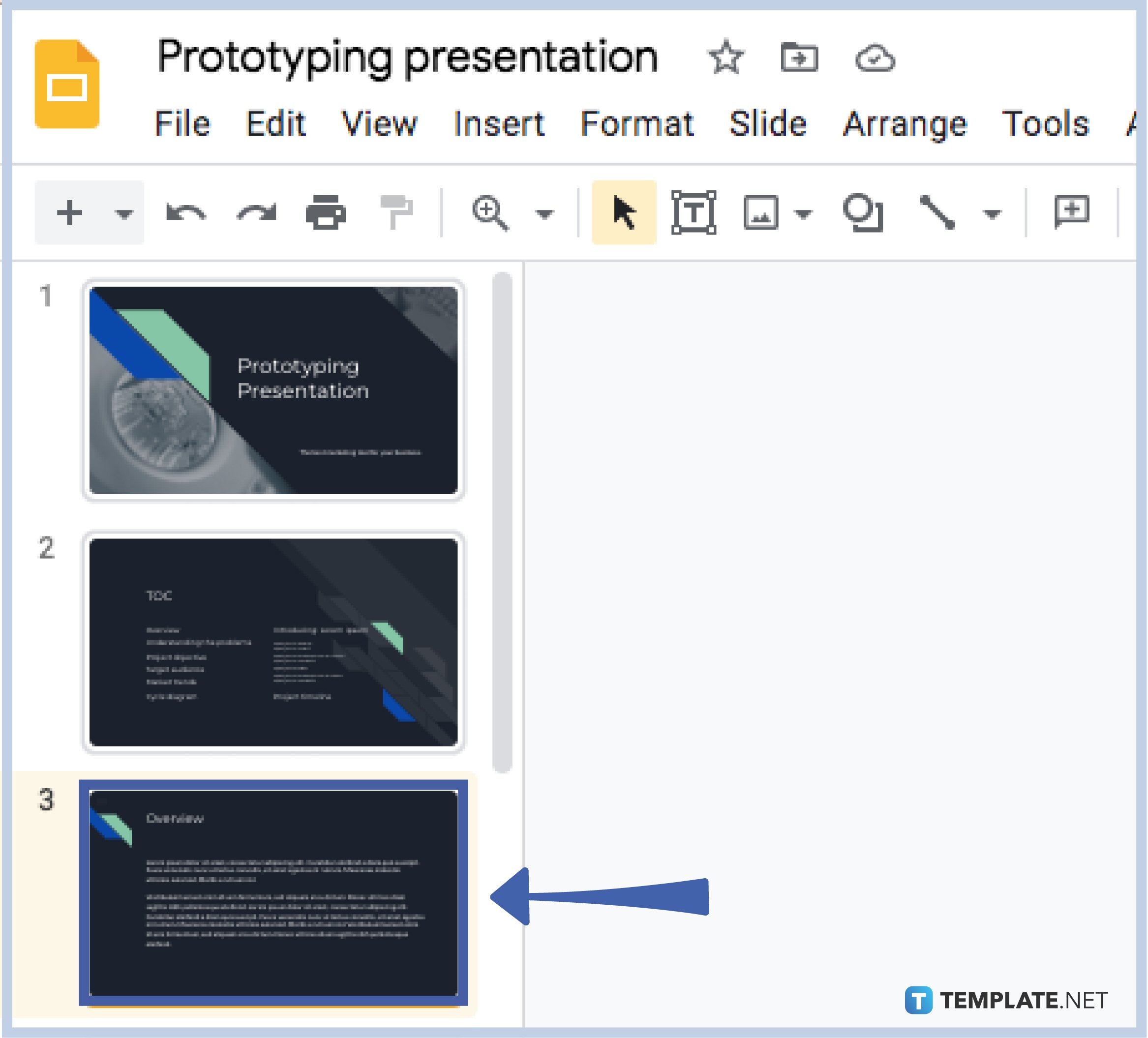 how to duplicate a presentation on google slides