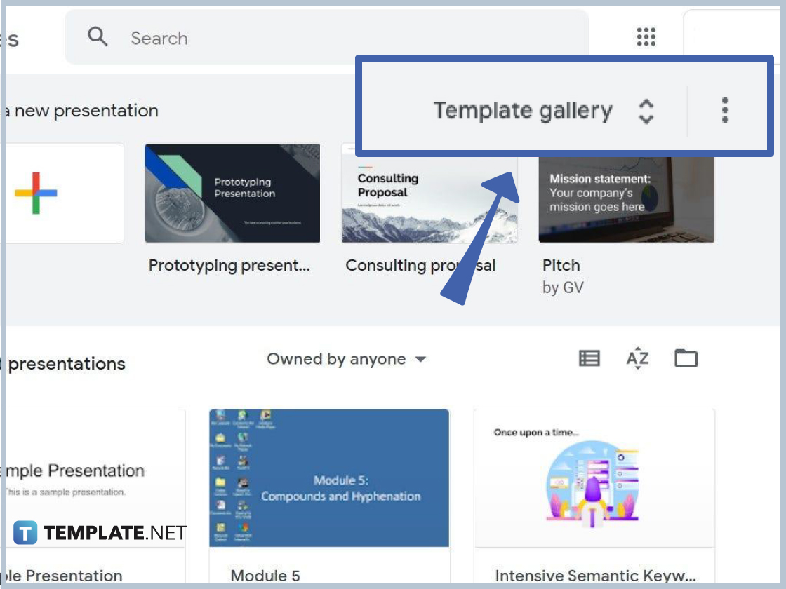 step 4 check out google slides template gallery 0
