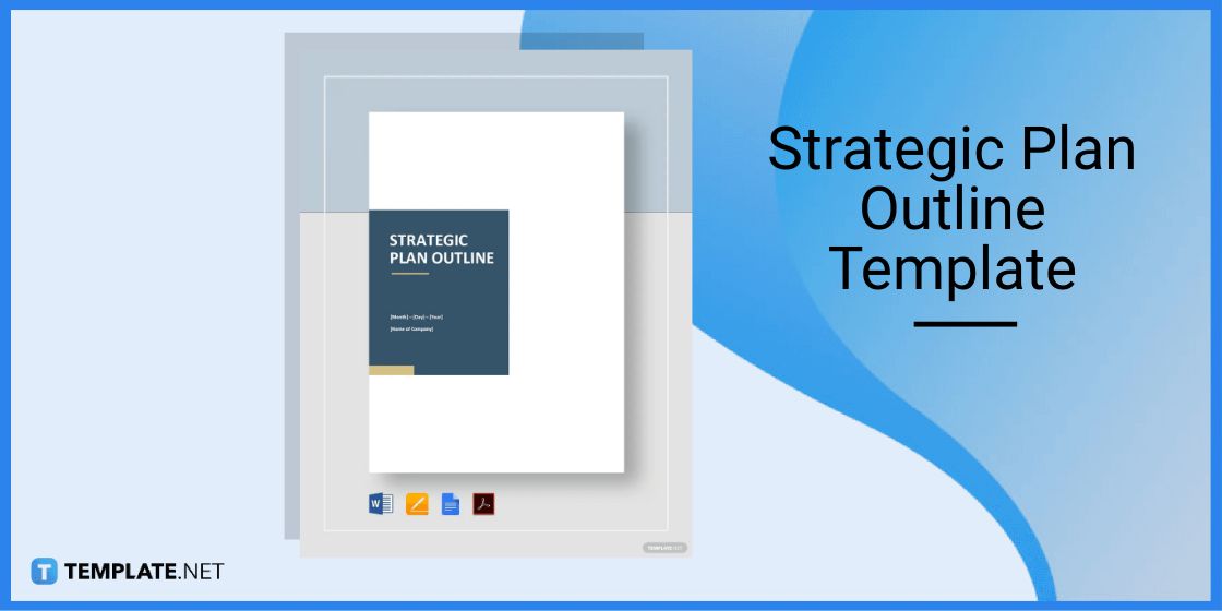 strategic plan outline template