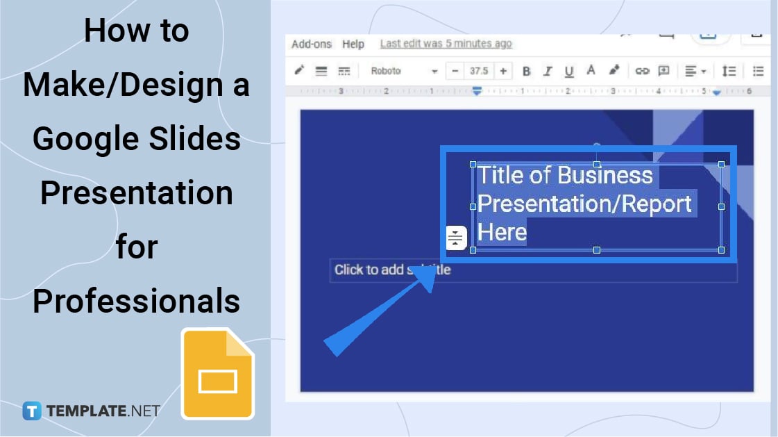 how to make a professional presentation on google slides