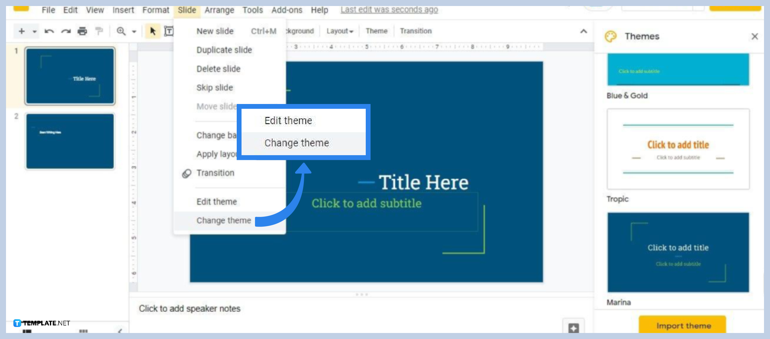 how to create a google slides presentation for students