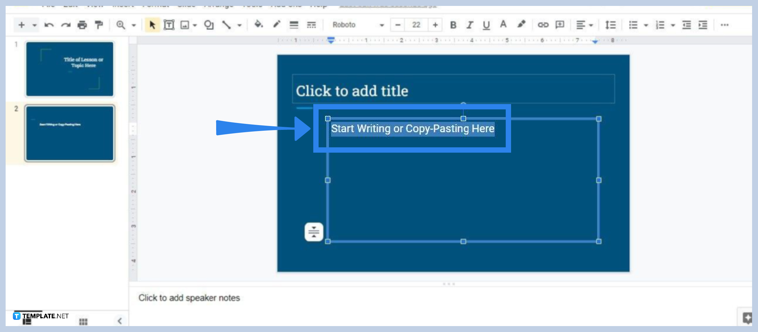 How to Make/Design a Google Slides Presentation for Teachers