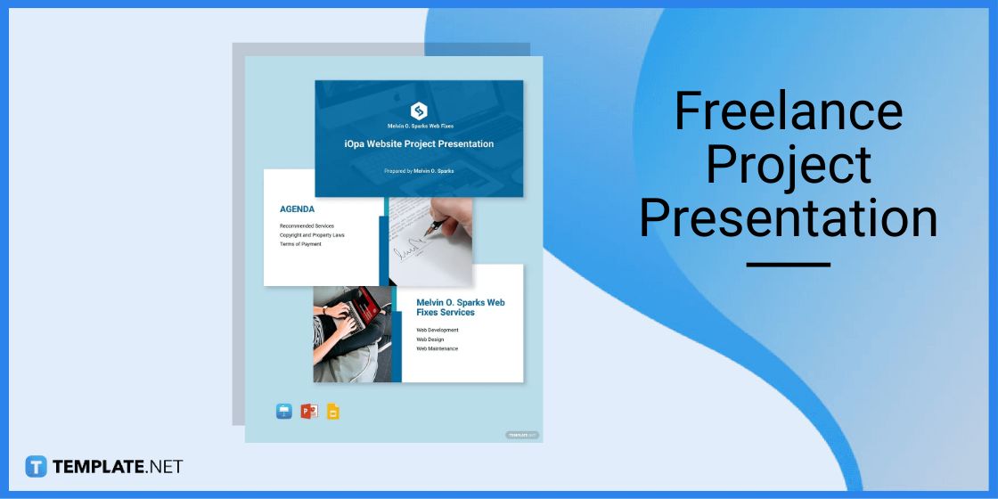 freelance project presentation template