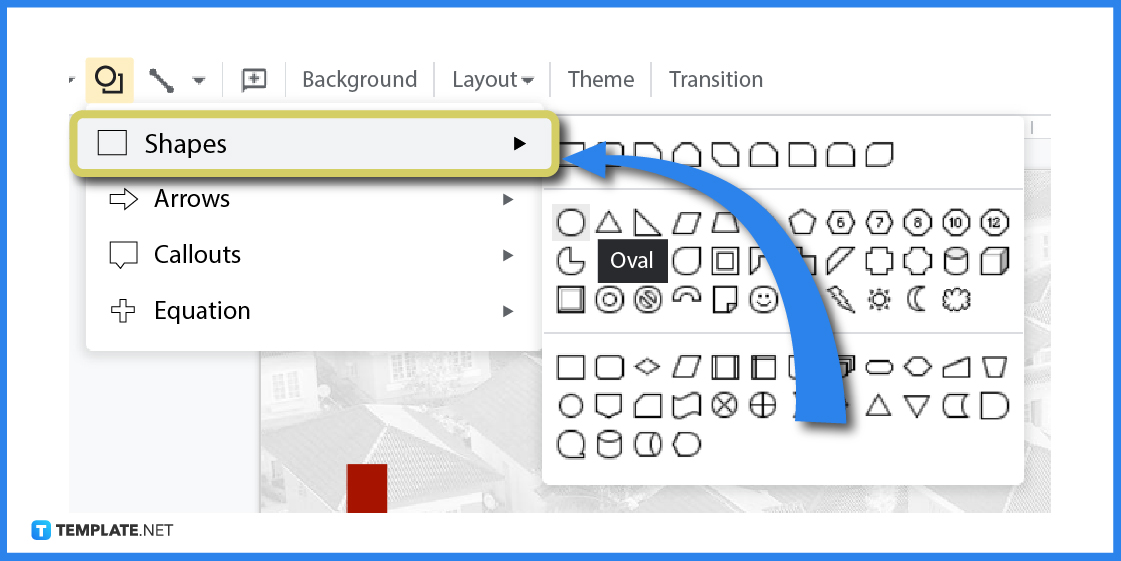 how to make a shape transparent in google slides step