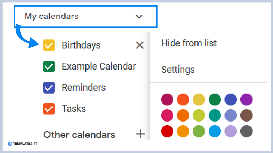 how to add birthdays to google calendar header step