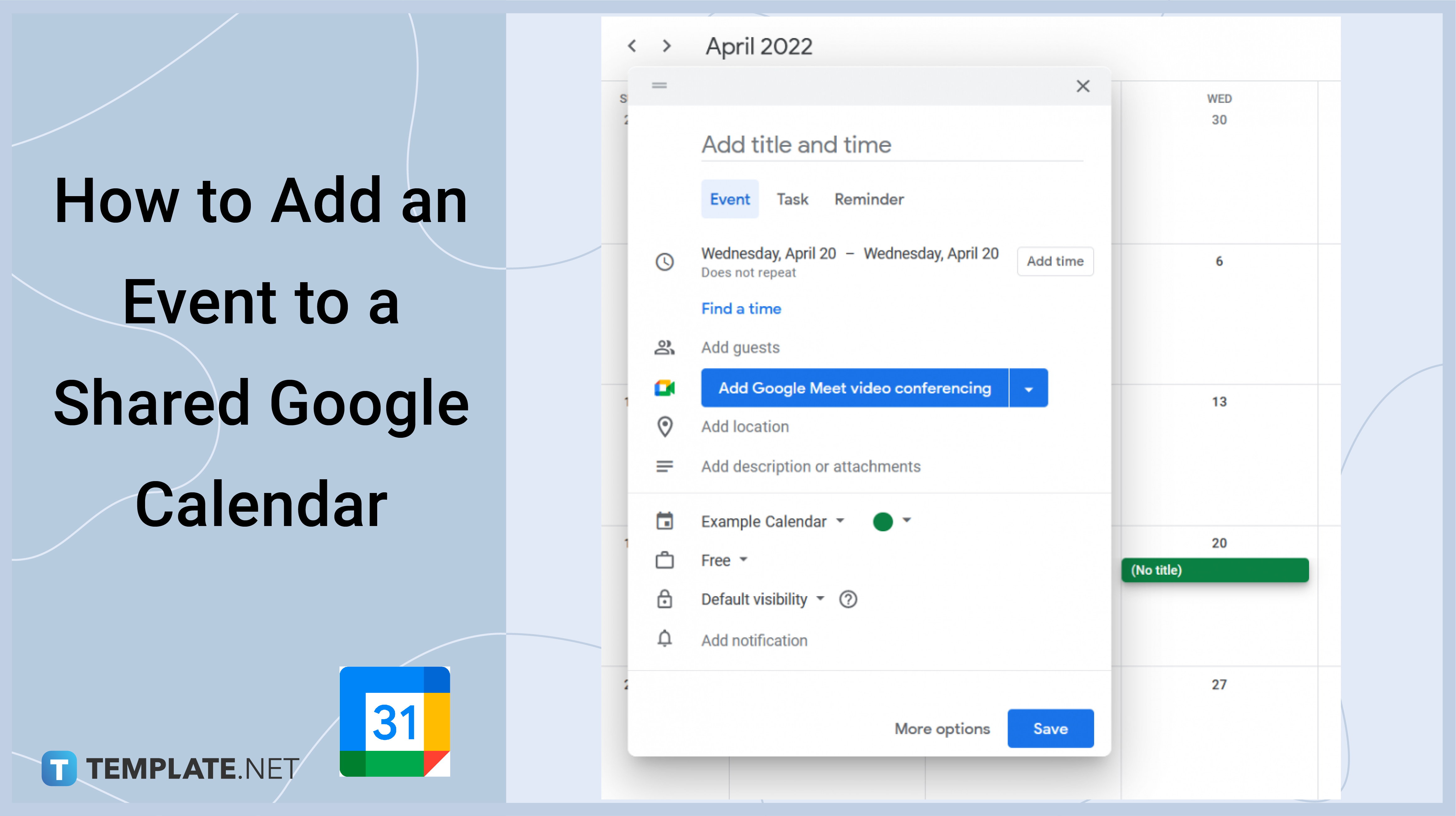 How to Add an Event to a Shared Google Calendar