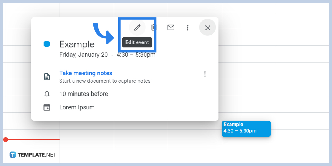how to add an event to a shared google calendar step