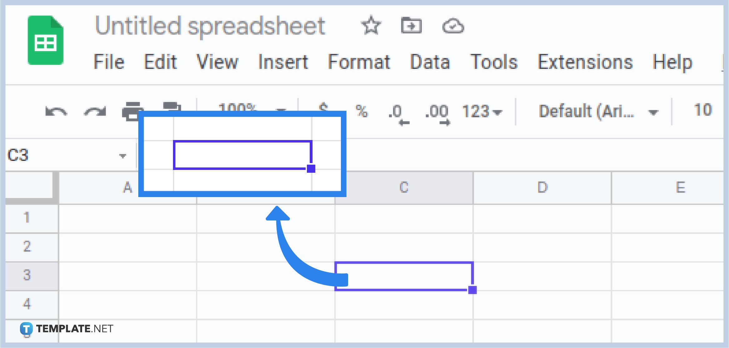 how-to-change-cell-size-in-google-sheets-step-1