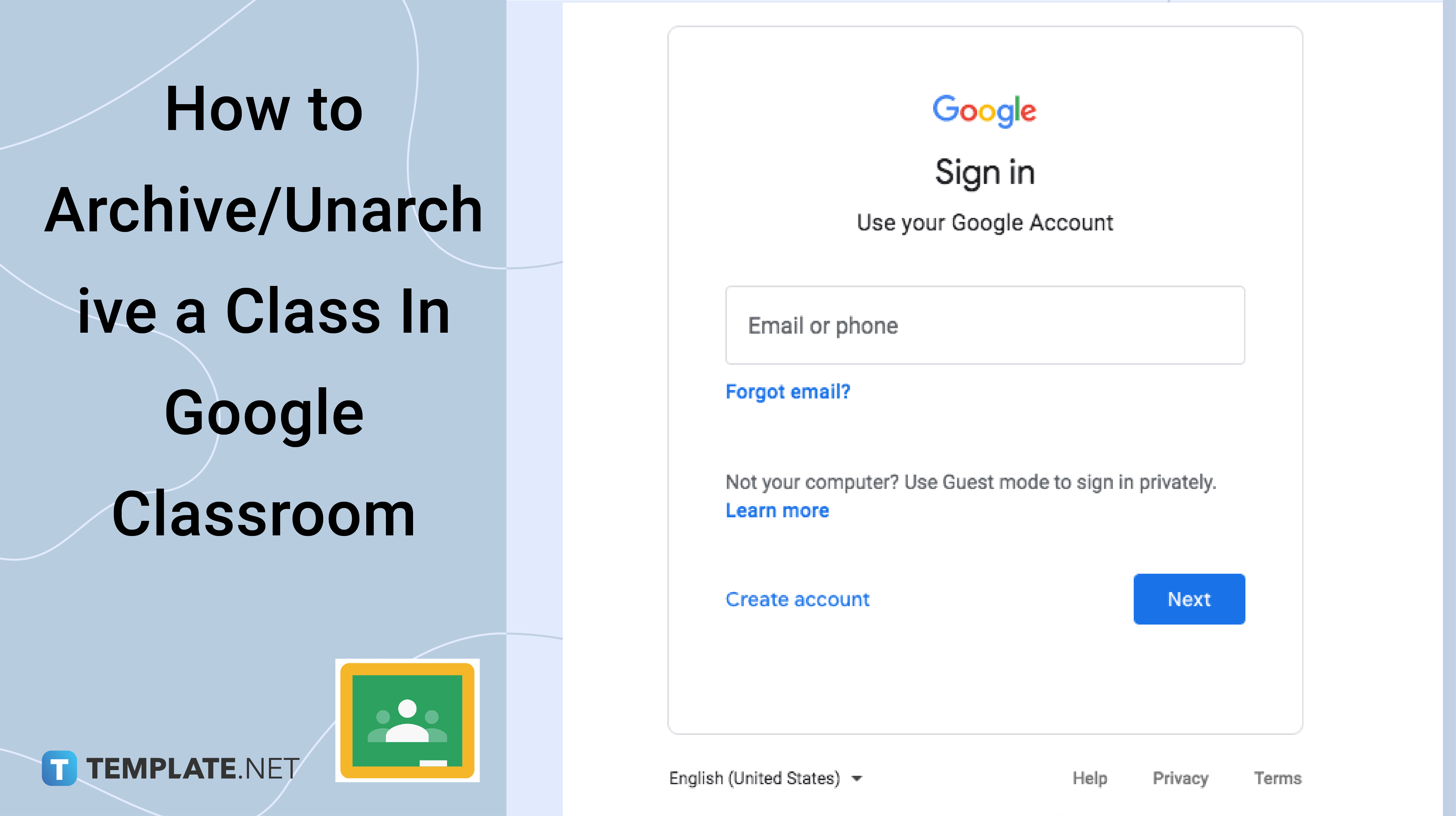 how to archive assignments on google classroom