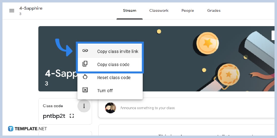how to create your own class in google classroom step